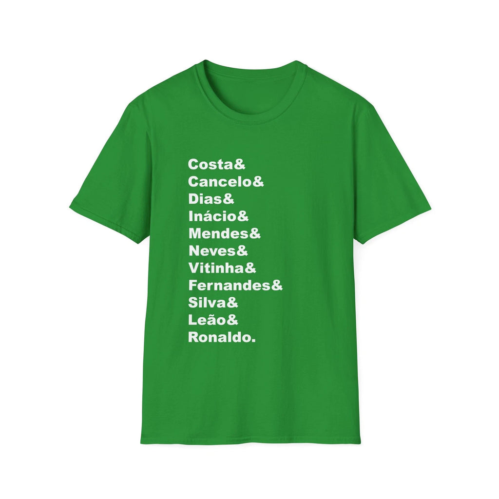 Portugal Soccer World Cup Starting Line Up Team