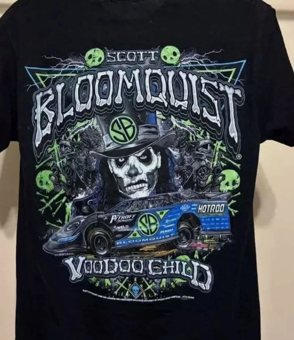 New Scott Bloomquist Dirt Late Model Racing Cotton Unisex t-Shirt