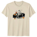 Rise And Grind T-Shirt Coffee Skeleton Halloween Gift For Him And Her