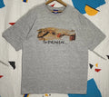 Vintage 90s Umbro Tshirt XL Soccer The First Red Card Since 1924 Art RARE