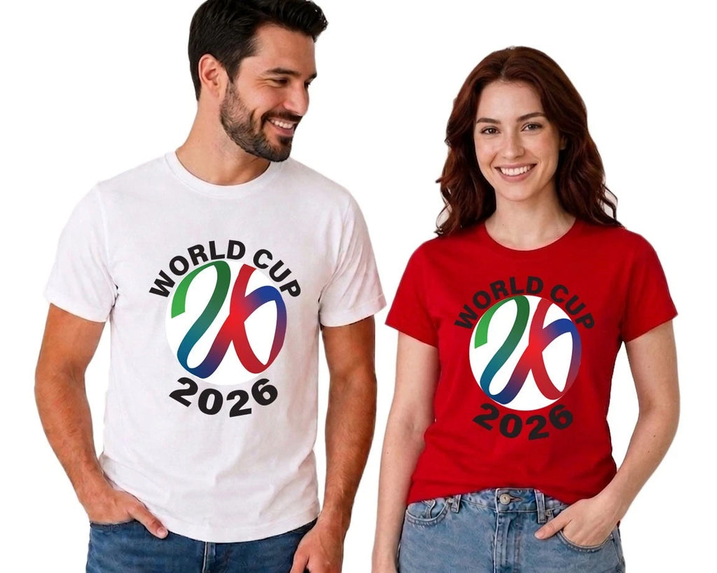 World Cup 2026 Soccer Cup Adult Kids T Shirt Football Fan Unisex Tee Gift S-2XL