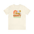 Groovy Boho Hippie Tee Rainbow Sunshine Shirt Graphic Tee