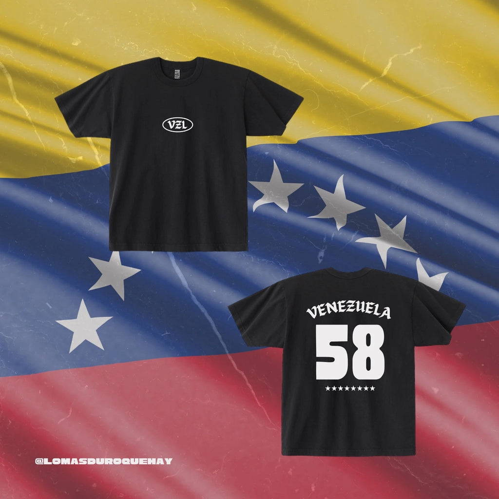 Trendy Venezuela Custom Minimalist T-Shirt  Jersey Inspo  - Size: L