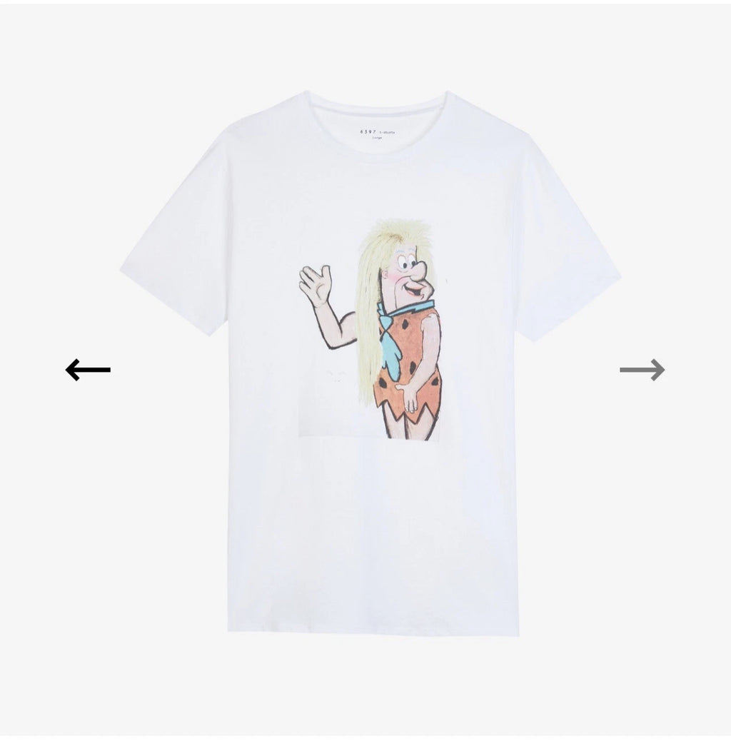6397 x creative growth Fred Boy Large T-shirt Brand New