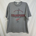 Vintage Detroit Red Wings NHL Hockey Stanley Cup Champions 2002 T-Shirt XL Tee