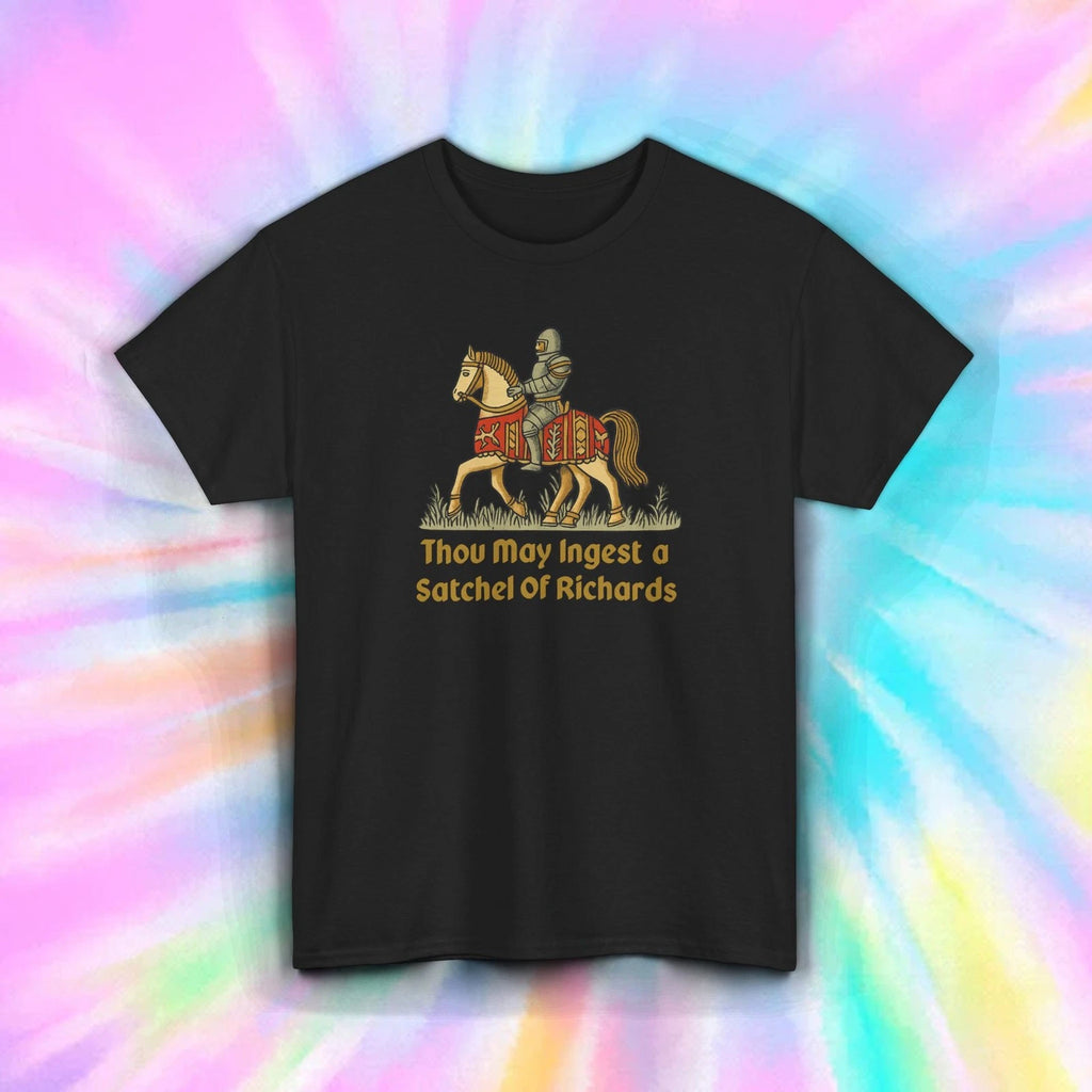 Medieval Knight T-Shirt | Funny Sarcastic Humor Quote | Retro Novelty Gift |