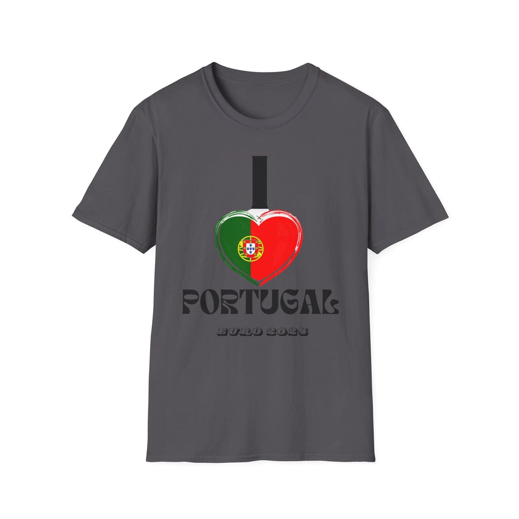 Portugal Euro 2024 T-Shirt. Portuguese Football Fan Tee for Men and Women