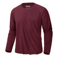 UPF50+ Men's Long Sleeve Sun Protection Shirts Hiking Running Gym UV Shirt Tops
