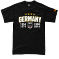 Personalized Germany Fan Shirt, Custom Name & Number Tee, Germany Soccer T-Shirt
