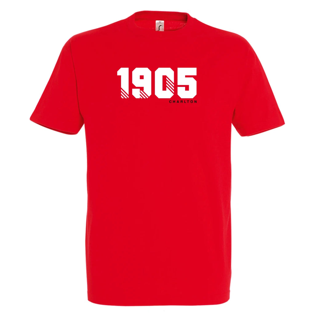 Charlton Athletic Football Shirt 1905 Est Year Retro Gift Casual T Shirt