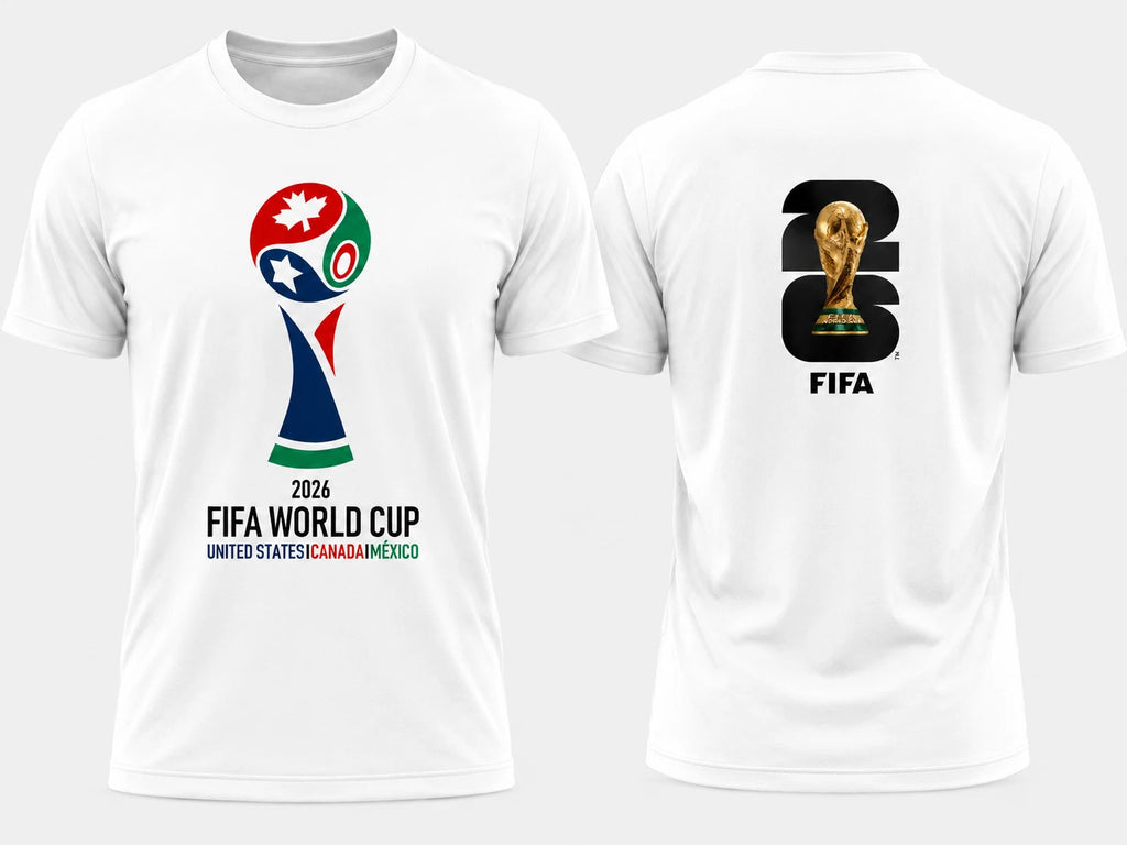 World Cup 2026 T-Shirt Football Fan Graphic Tee Unisex X-Large Cotton