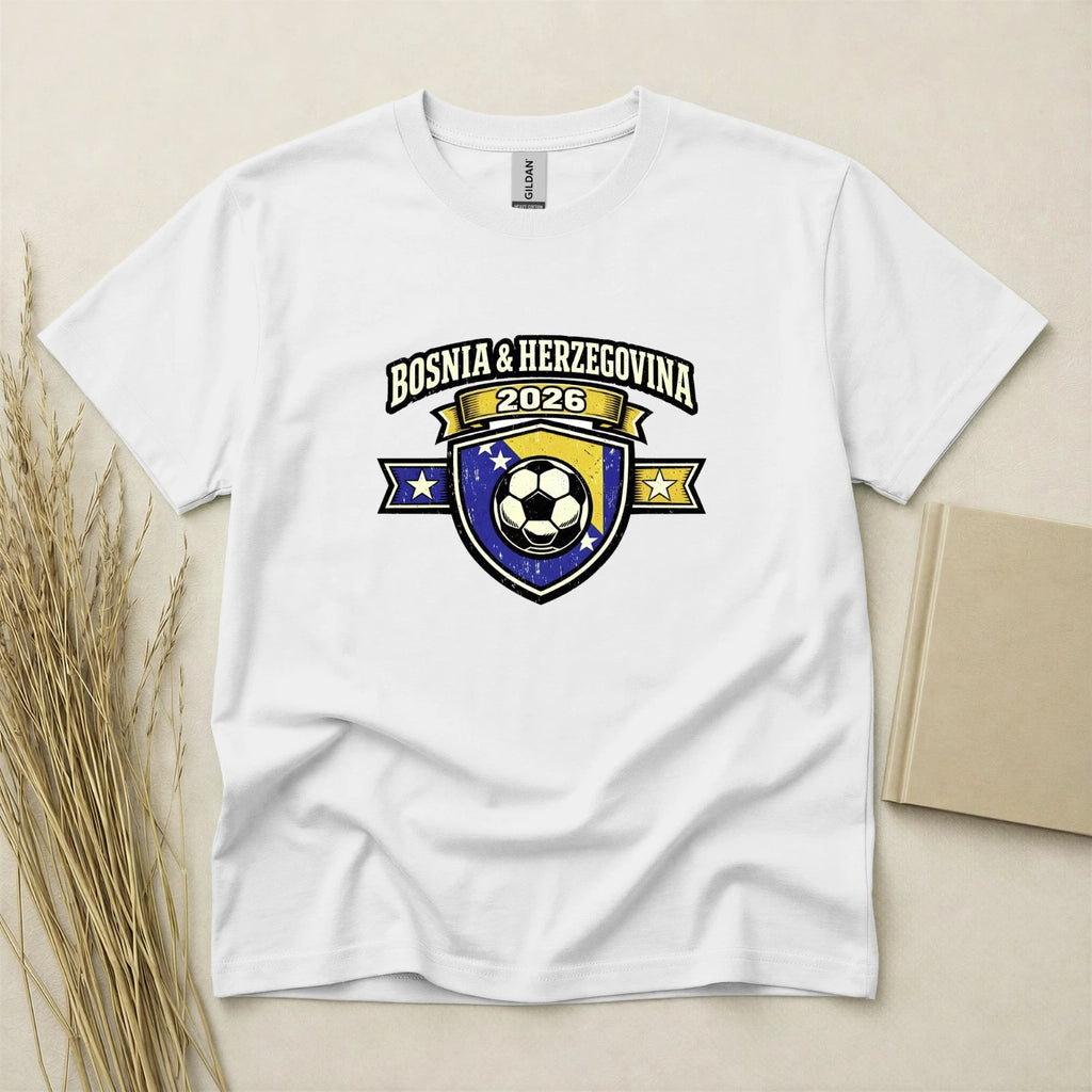 Bosnia Herzegovina 2026 Football Fan T Shirt Soccer Gildan Family Support Top