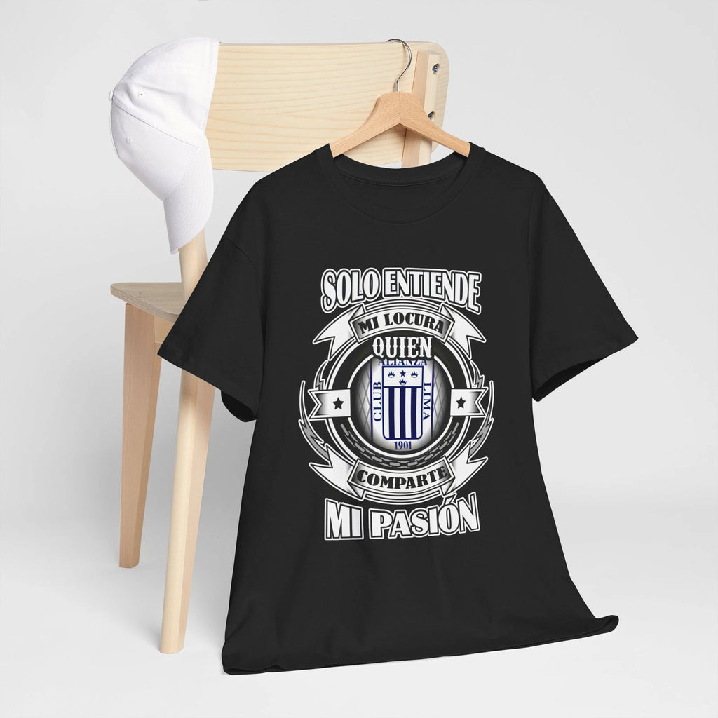Peruvian Soccer Unisex Tee, ALIANZA LIMA Design, Football Shirt, Sports Fan