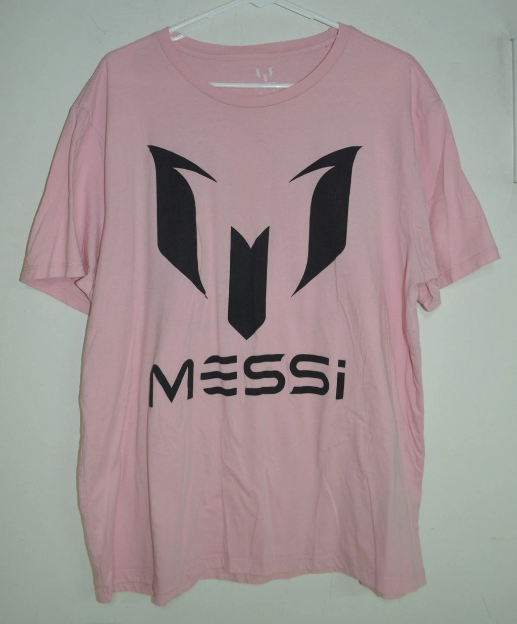 Messi #10 Pink T-Shirt Men’s XL Soccer Fan Tee