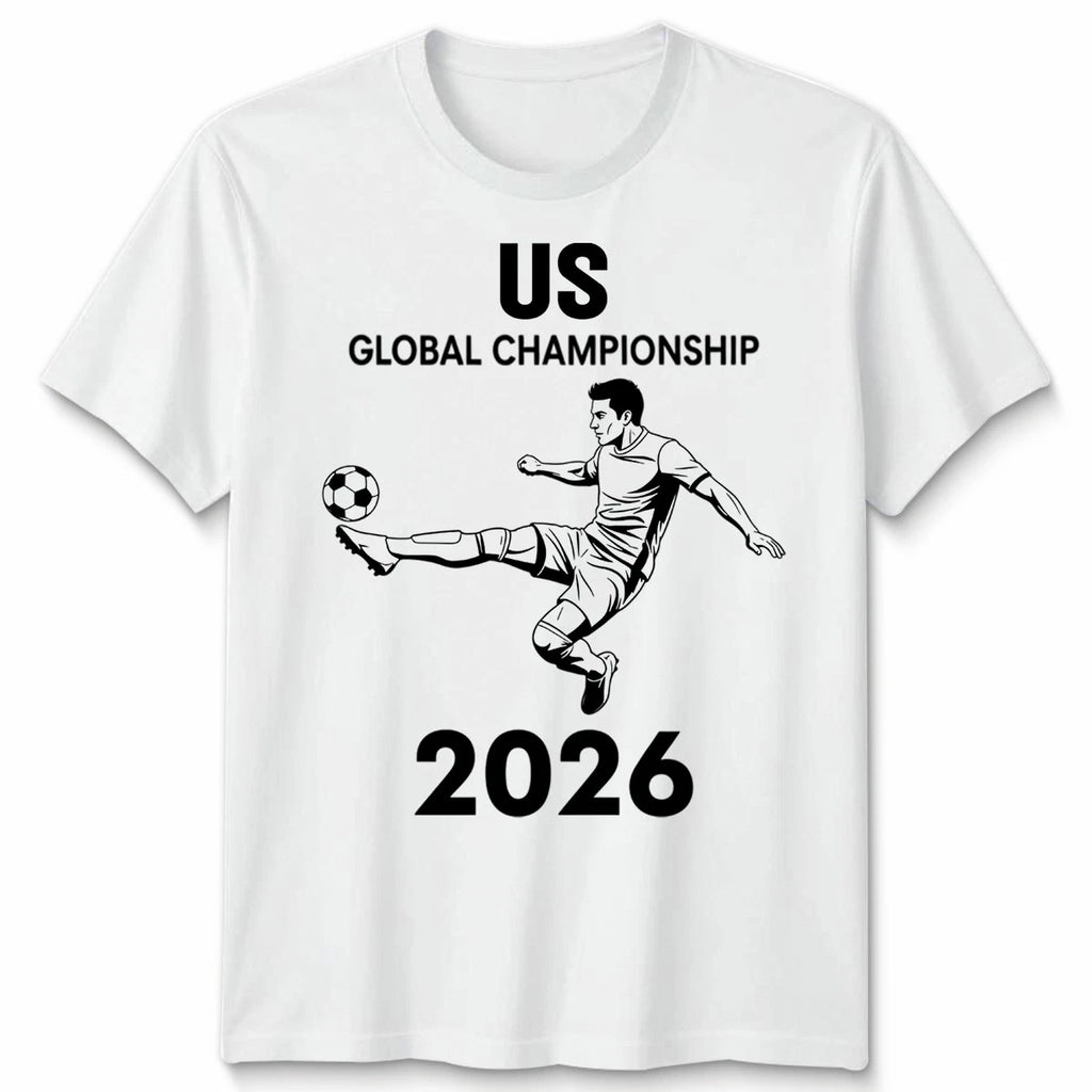 US Game Day Unisex Football T Shirt Soccer Game Fan Gift Mens Womens Tee