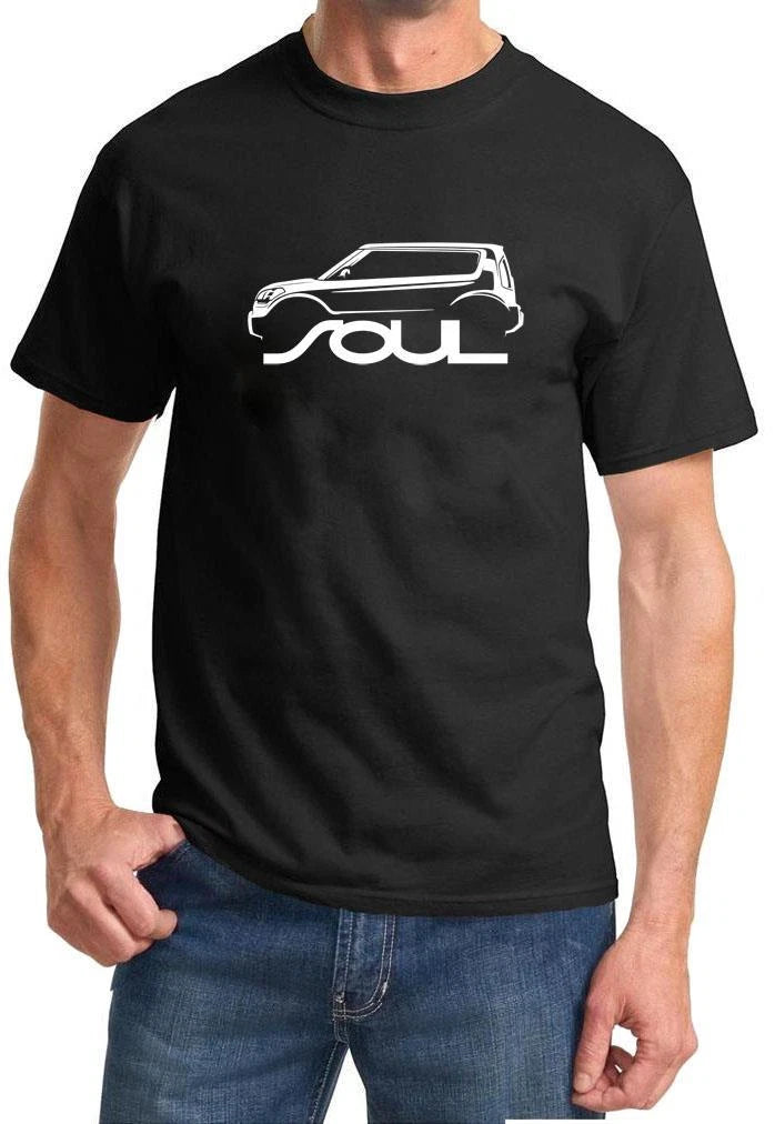 Kia Soul Classic Car Design Tshirt NEW