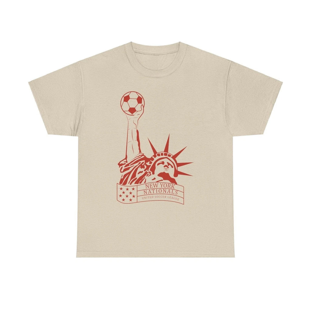 New York Nationals United Soccer League 1984 T-shirt