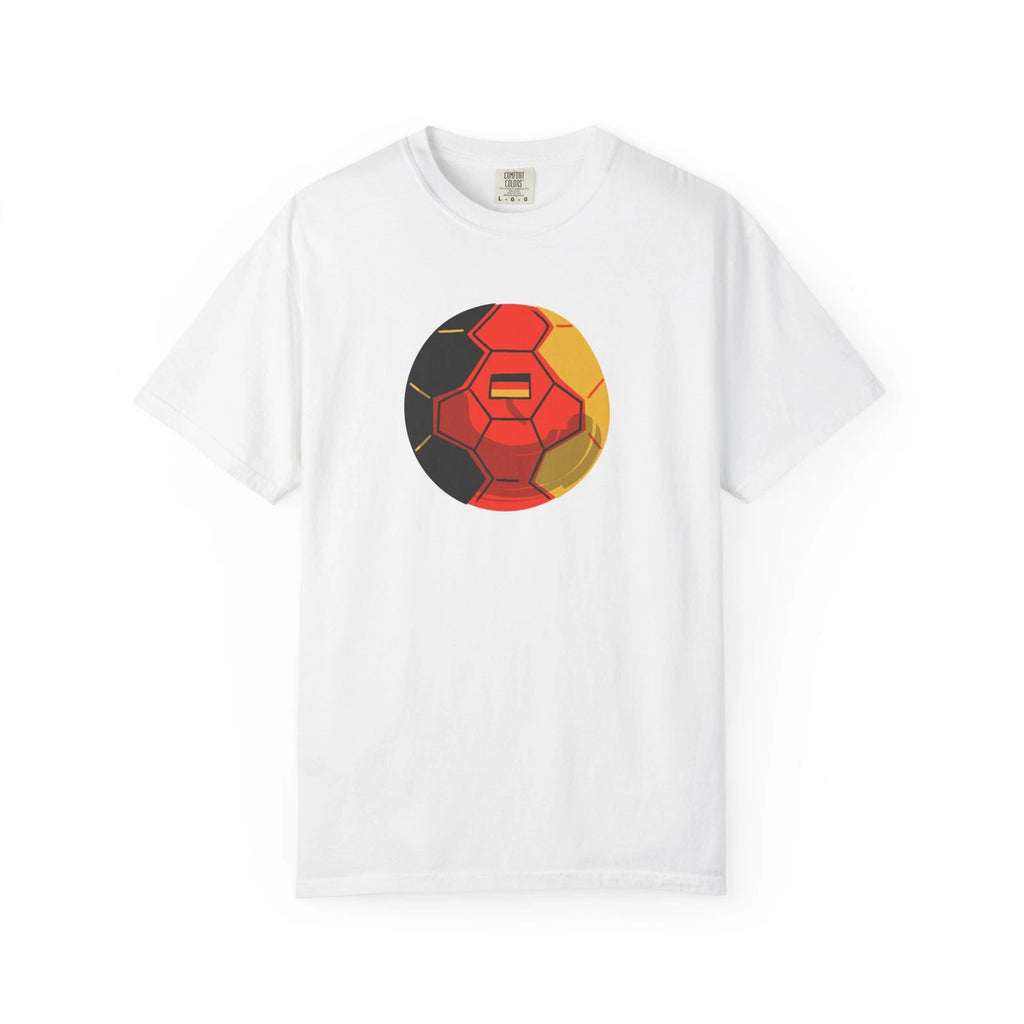 German Flag Soccer Ball T-Shirt | Fußball Germany Jersey Style