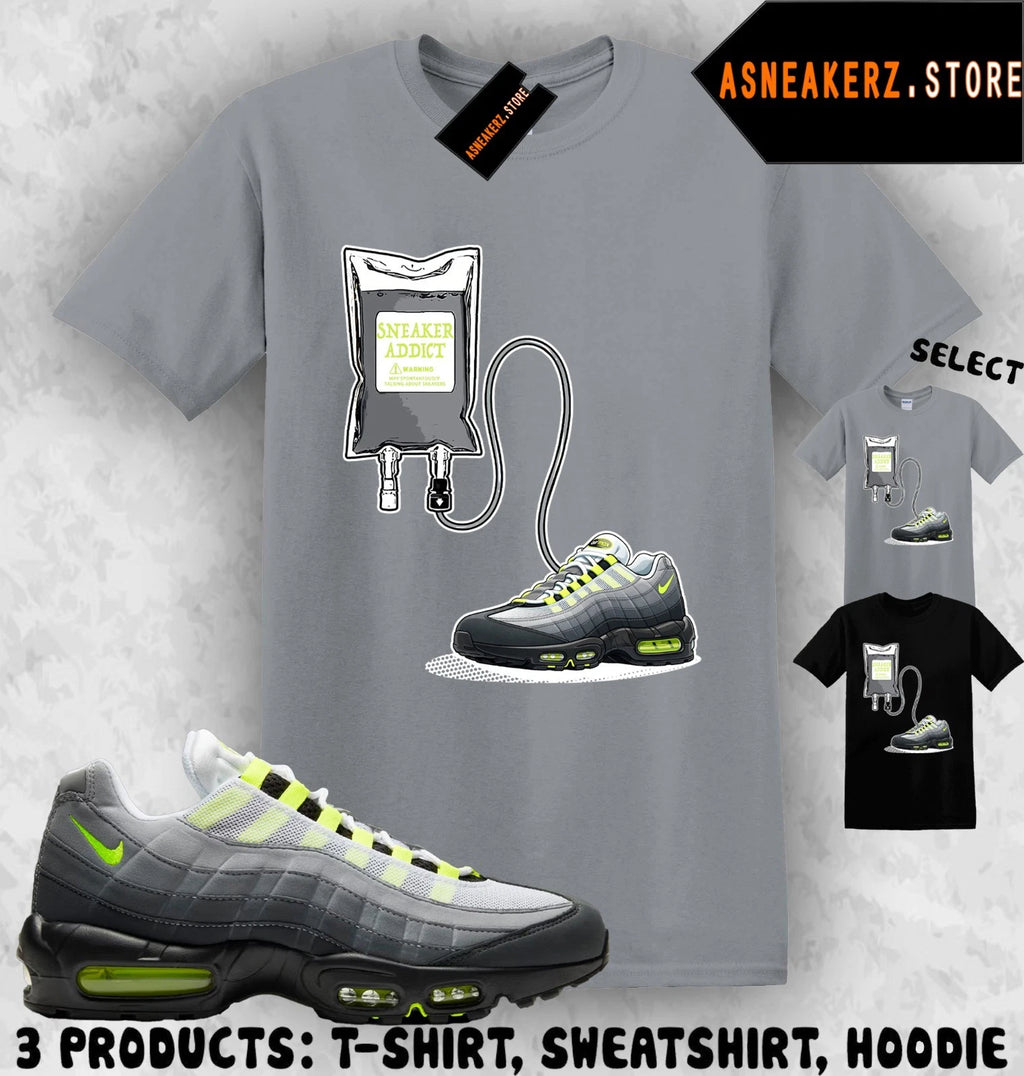 Tee Shirt Matching AM 95 Big Bubble Neon 2026 Match Sneaker Sneakerhead Therapy