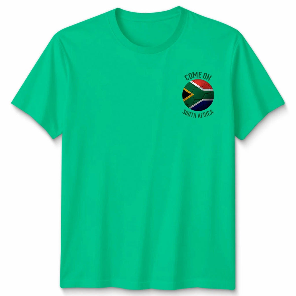 Come On South Africa Football Unisex Kids T-Shirt Country Pride Soccer Tee #WC
