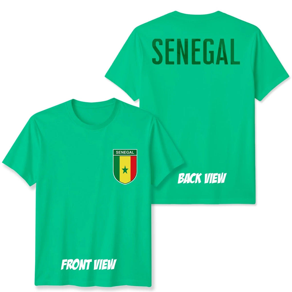 Senegal Football Unisex Kids T-Shirt Country Pride Soccer Tee #WC