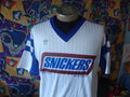 Vintage 90's Snickers ISL Soccer Adidas Jersey XL