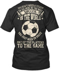 Fun Soccer Mom You Dont Need A Ticket To See Some Of The T-Shirt USA Made S-5XL