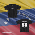 Trendy Venezuela Custom Minimalist T-Shirt  Jersey Inspo  - Size: M