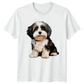 Cute Watercolor Havanese T-Shirt Dog Breed Art Birthday Gift For Him And Her