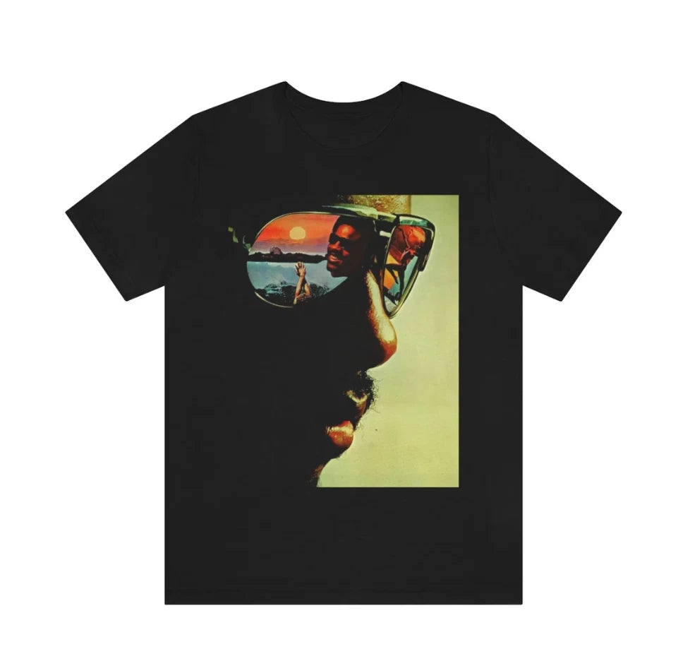 Stevie Wonder - Aesthetic Premium Unisex Crew Neck T-Shirt - Aesthetic Clothing