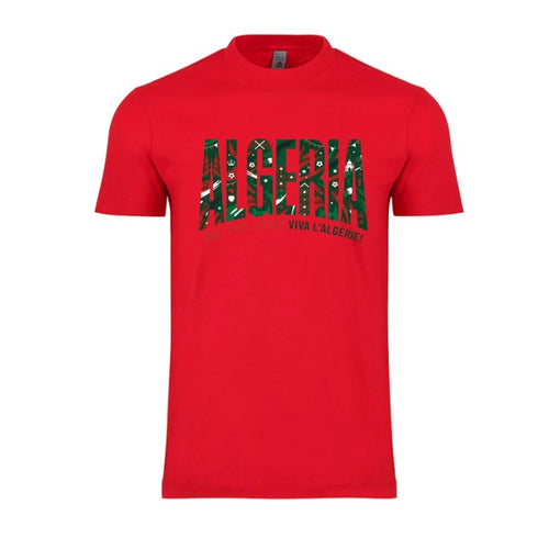 Algeria Country Flag Soccer T-Shirt World Cup 2026 Adult Unisex Football Fan Tee