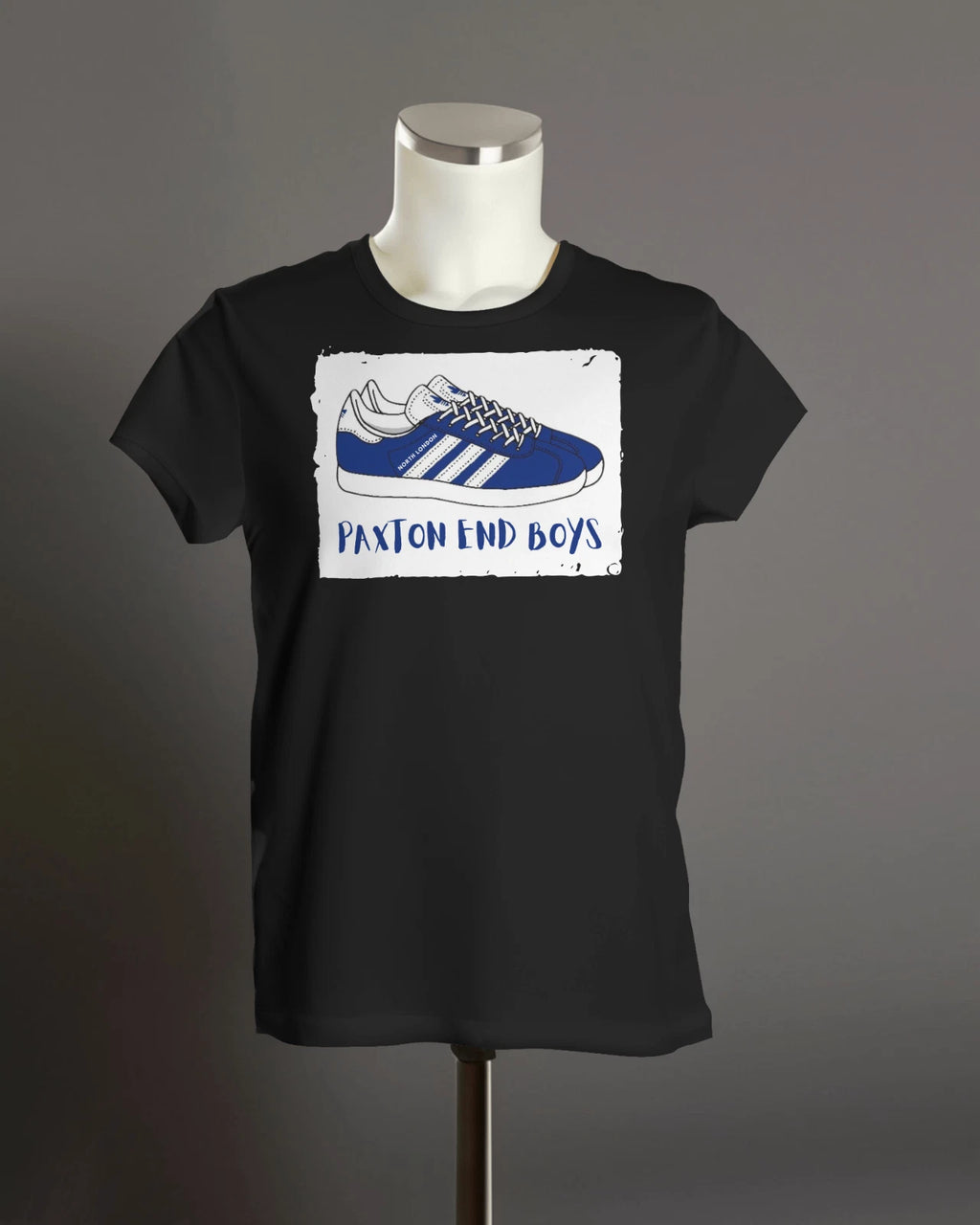 PAXTON END BOYS Gazelle T-Shirt | Hooligans Tottenham Hale Massive Yid Army Blue