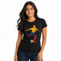 Colombia Soccer Silhouette T-Shirt Colombian Flag Football Player Tee