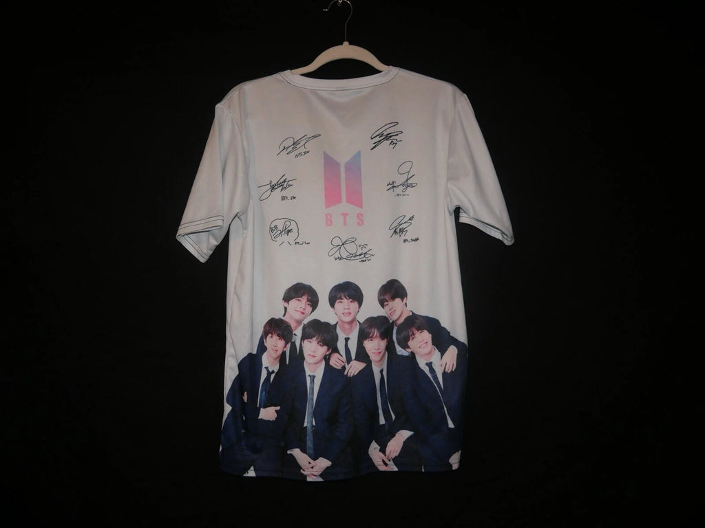 K Pop BTS Soccer Jersey Shirt Size Medium