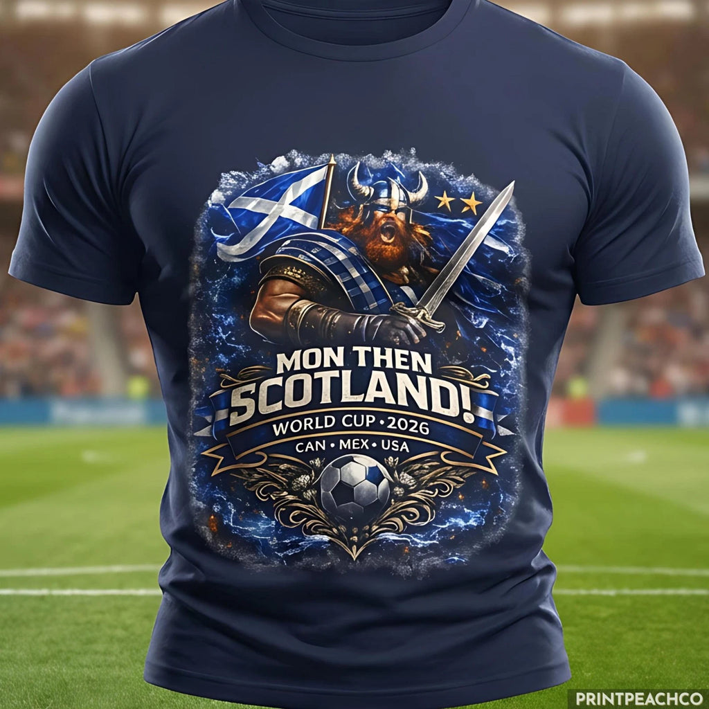 Scotland 2026 World Cup Fan Shirt Soccer Supporter Tee