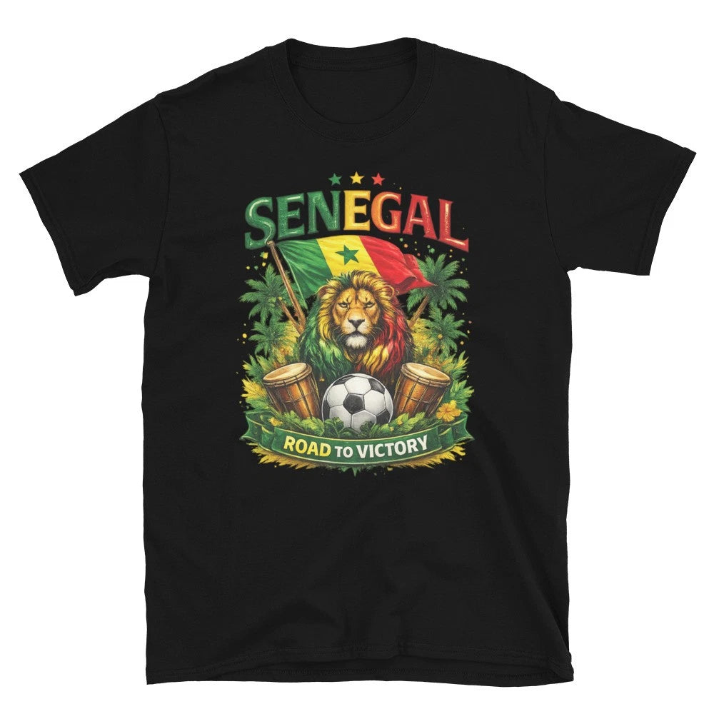 Senegal Road to Victory World Cup Fan T-Shirt