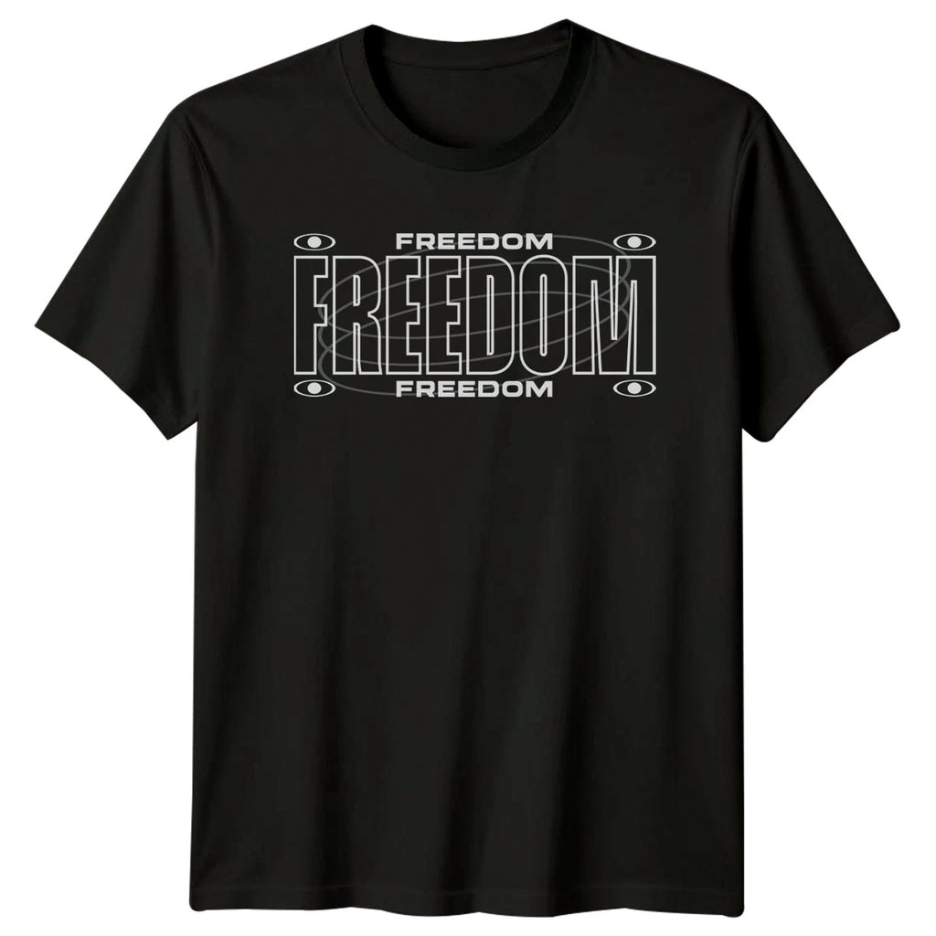 Freedom T-Shirt Y2K Aesthetic Streetwear Gift For Him And Her