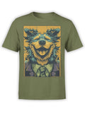 FANTUCCI Happy CEO T-Shirt | Hilarious Dog in Suit Tee for Mood-Boostin | Unisex