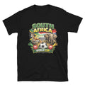 South Africa World Cup Football Fan T-Shirt Gold, Green & Black Unisex