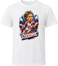 Luka Modric, Croatia Caricature Soccer 2026 T Shirt