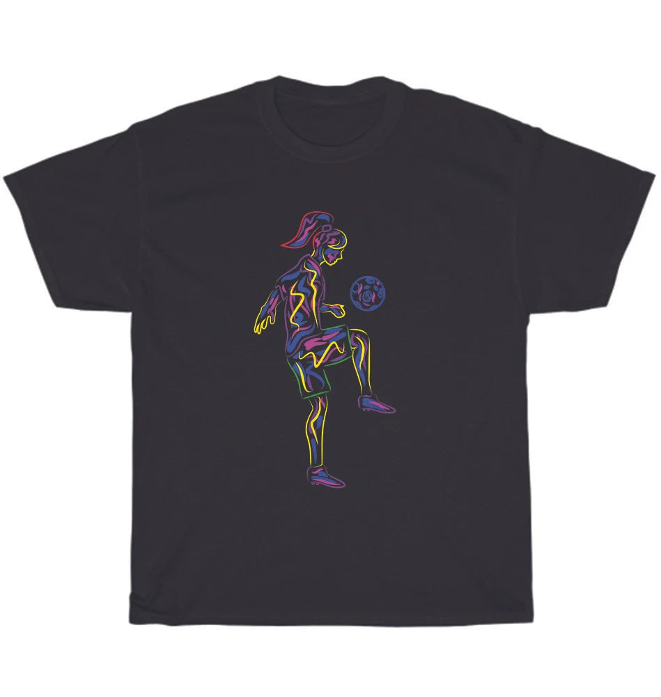 Soccer Girl Youth Women Female Players Ballers Sport Lover T-Shirt Unisex Gift