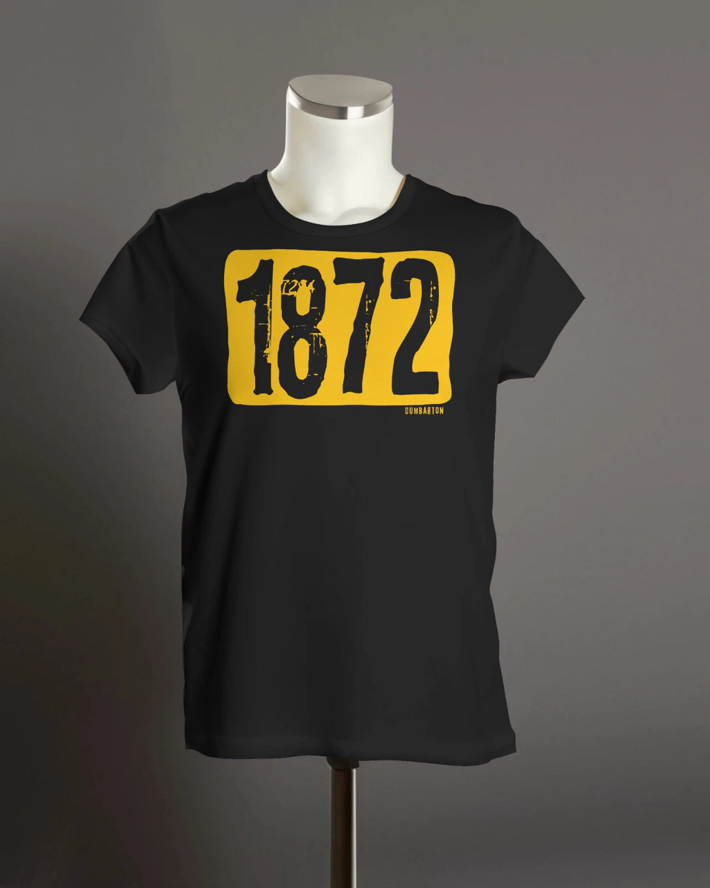 DUMBARTON 1872 T Shirt | Founded | Organic Unisex | Grunge