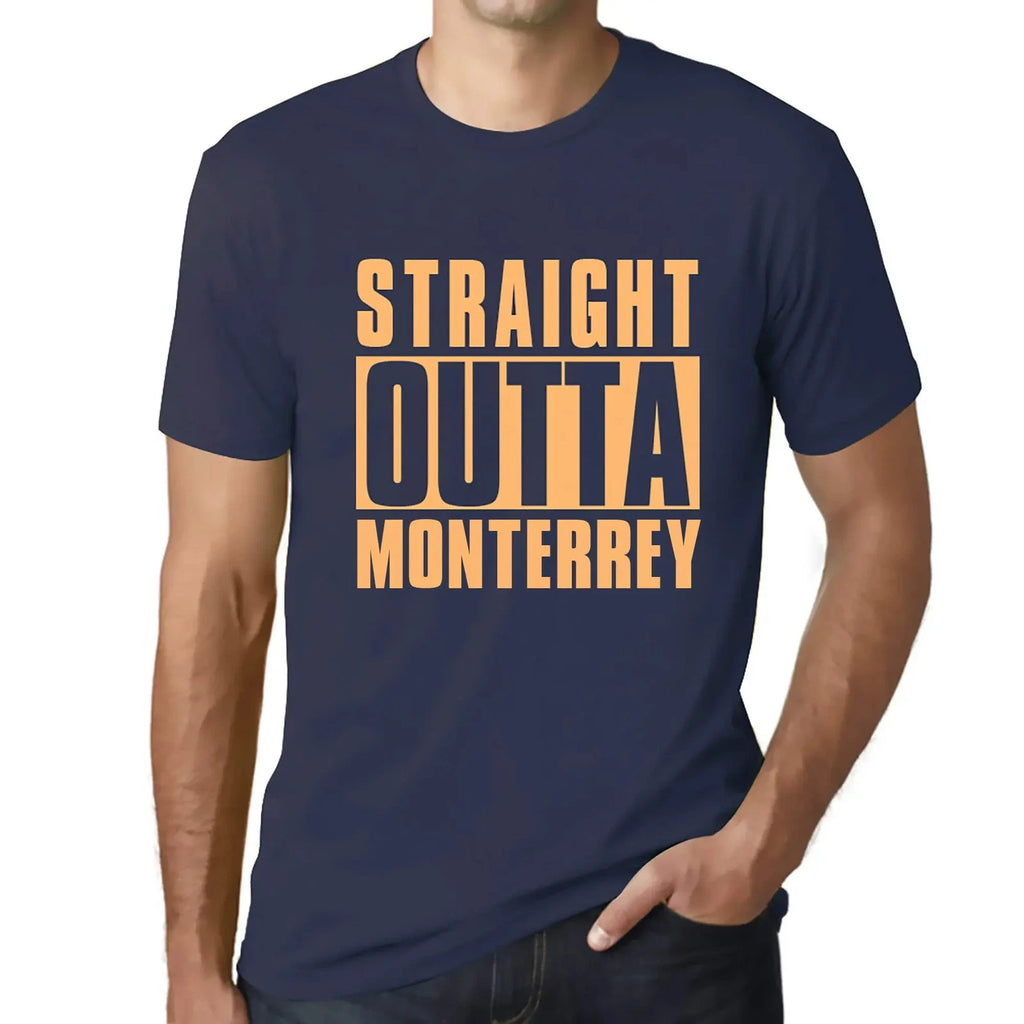 Men's Graphic T-Shirt Straight Outta Monterrey Eco-Friendly Limited Edition