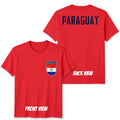 Paraguay Football Unisex Kids T-Shirt Country Pride Soccer Tee #WC