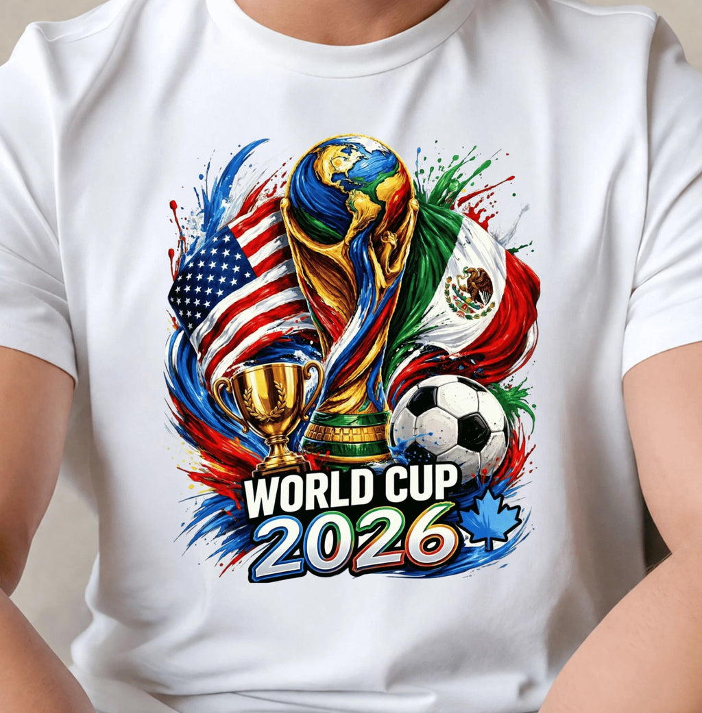 World Cup 2026 Shirt USA  Canada Mexico Soccer Fan T-Shirt Football Lover Gift
