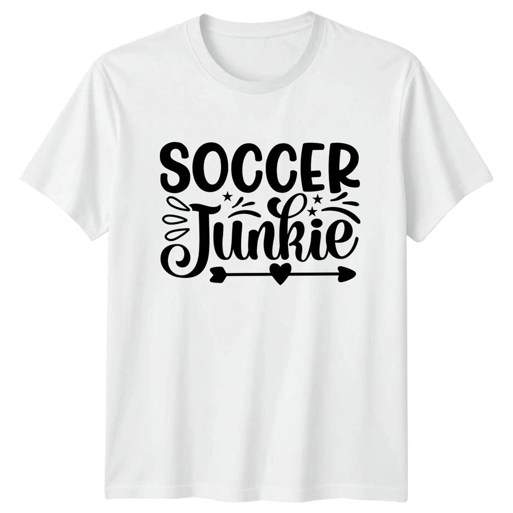 Soccer Junkie Mens T-Shirt Sports Fan Soccer Fathers Day Gift For Him