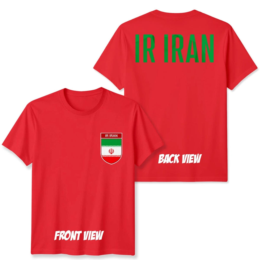 IR Iran Football Unisex Kids T-Shirt Country Pride Soccer Tee #WC