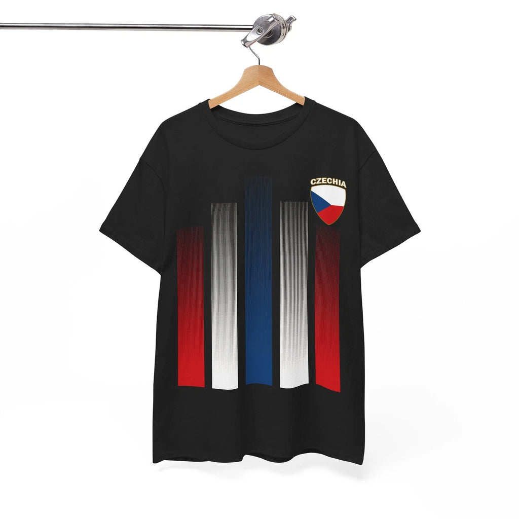 Czechia Soccer T-Shirt, Czech Flag Soccer 2026 Jersey Style Shirt