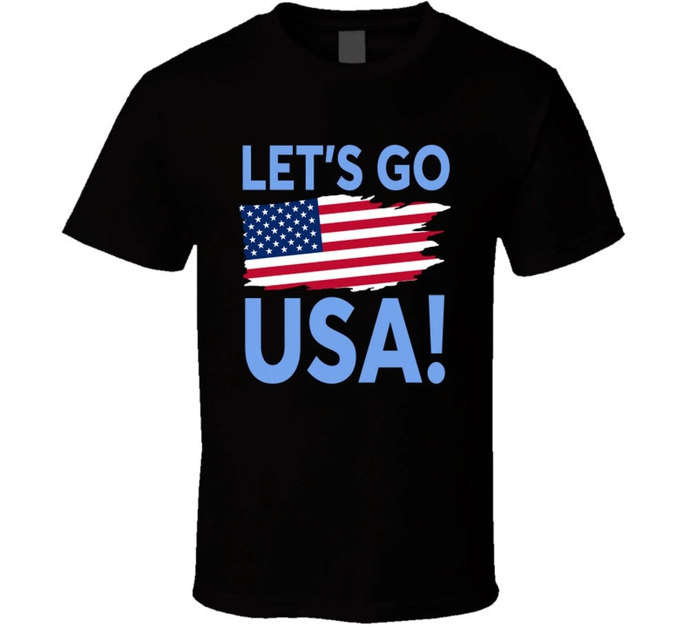 Let's Go Usa Soccer Football Fan T Shirt