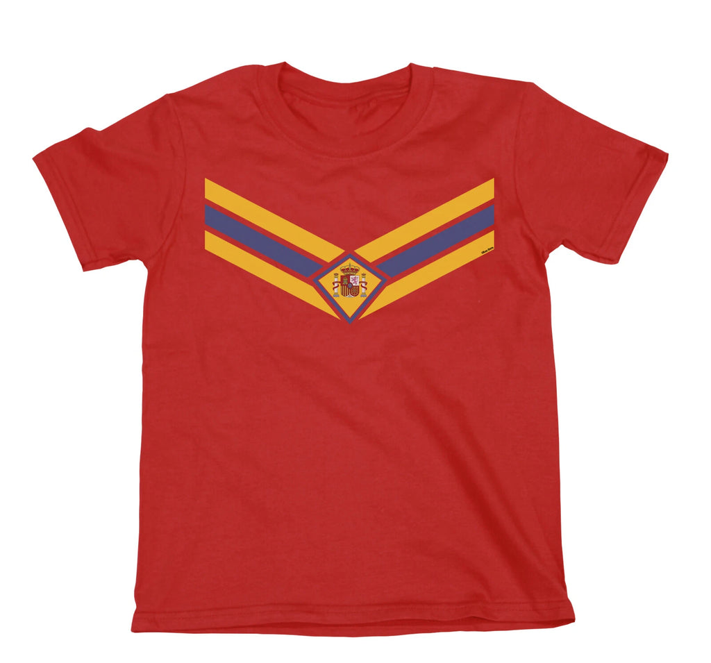 SPAIN Football TShirt 2026 V EMBLEM, Adults Kids Or Baby, World Cup Espana Kit